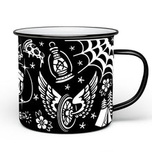 Load image into Gallery viewer, Tattoo Flash Camp Mug - Black