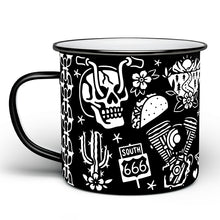Load image into Gallery viewer, Tattoo Flash Camp Mug - Black